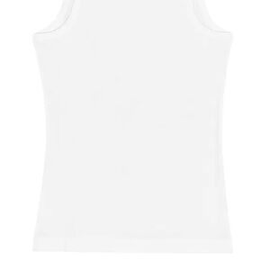 Ganni Crisp White Tank Top